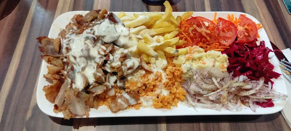 Assiette de Kebab Complet